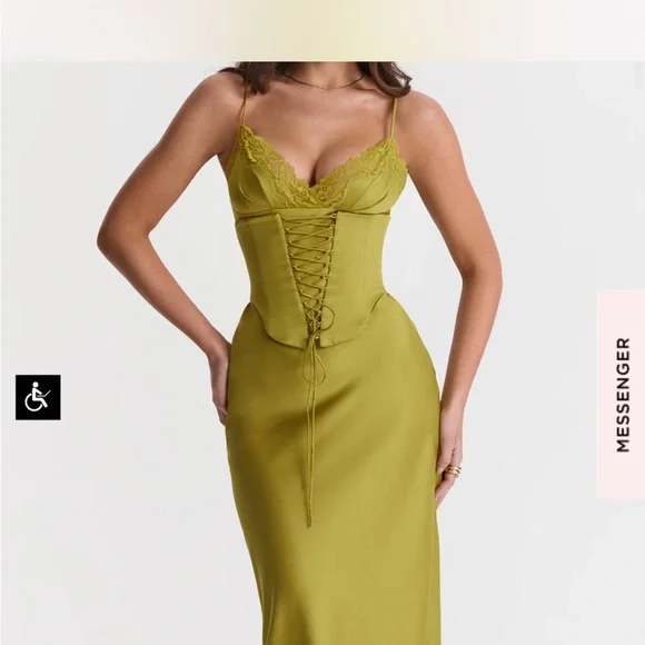 House of CB | Dresses | House Of Cb Olive Green Laceup Corset Dress | Poshmark House of CB | Dresses | House Of Cb Olive Green Laceup Corset Dress | Poshmark